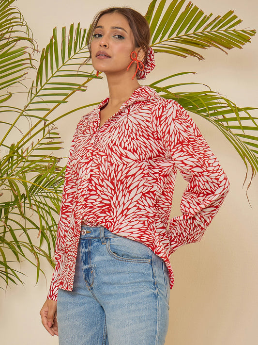 women-cotton-abstract-print-shirt