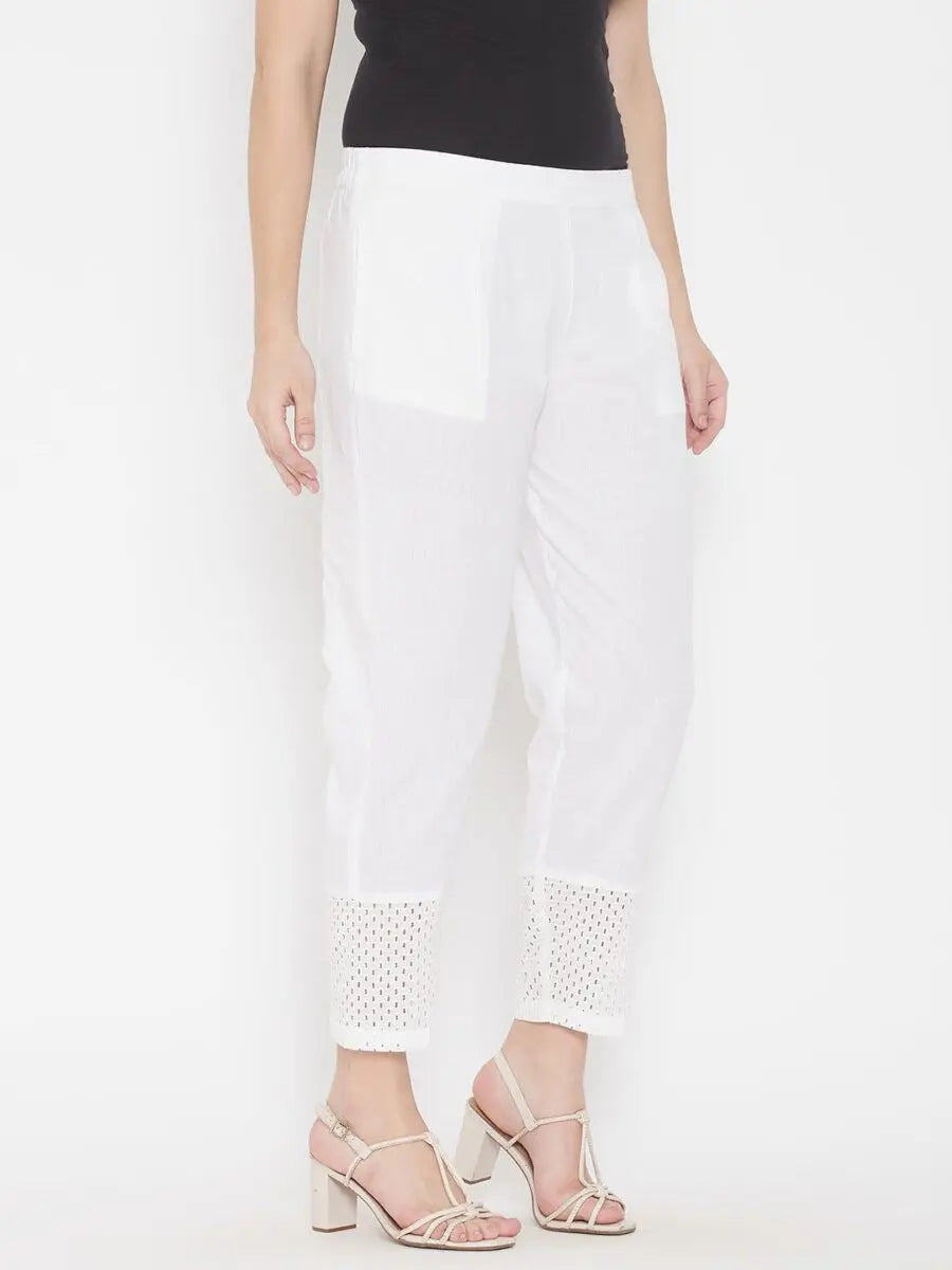 winered-white-regular-fit-cotton-solid-trouser