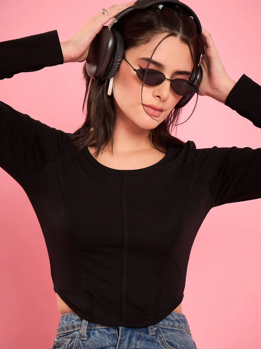 chic-black-corset-style-crop-top