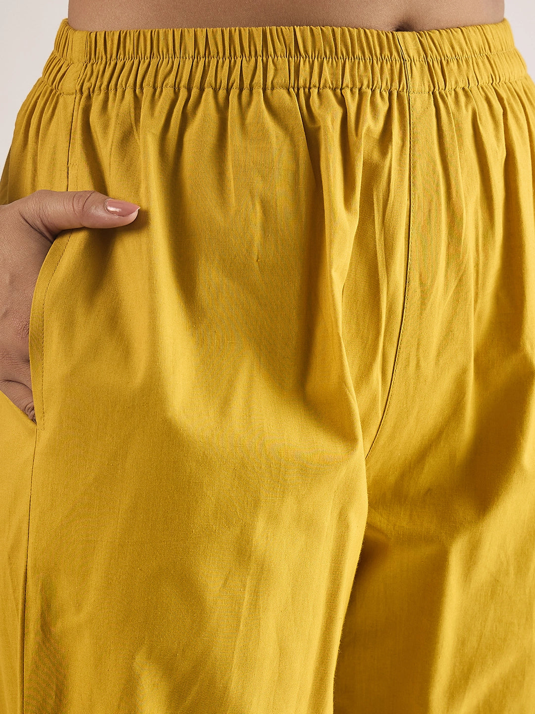 Women's Embroidered straight kurta set