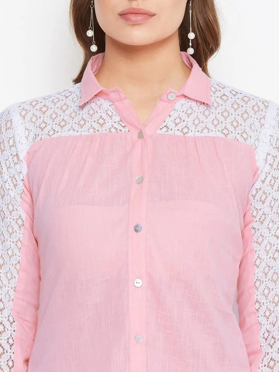 winered-pink-solid-cotton-shirt-style-top