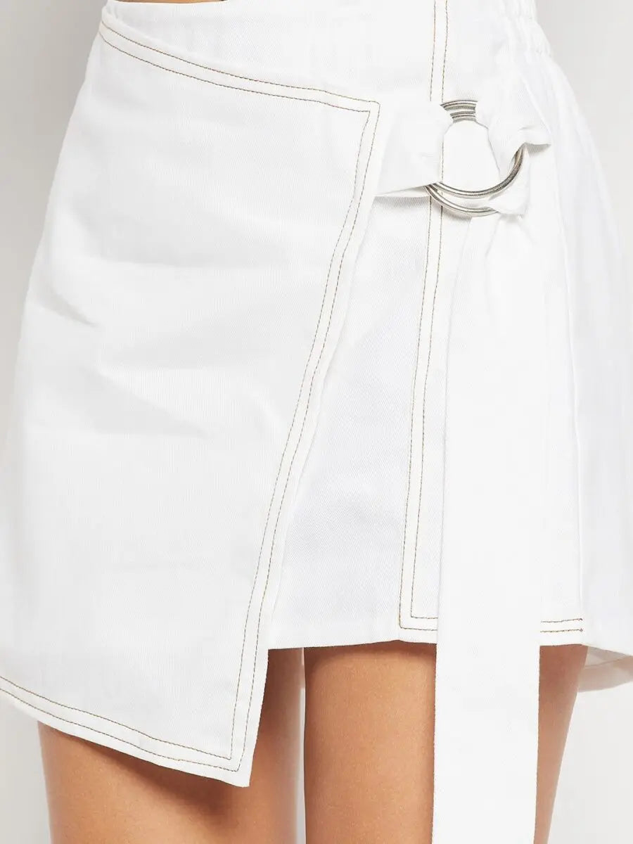 winered-women-white-mini-wrap-skirt-with-adjuster