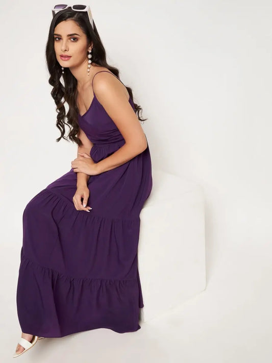 winered-purple-tiered-long-dress