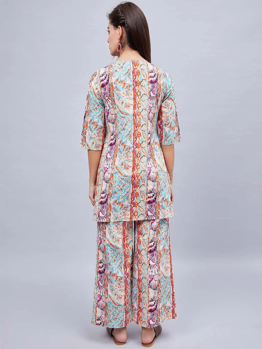 winered-woman-multicolor-printed-front-placket-co-ord-set