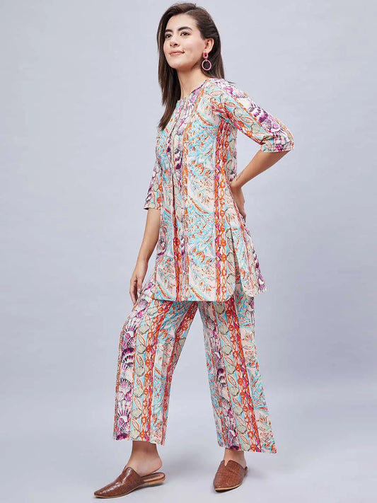 winered-woman-multicolor-printed-front-placket-co-ord-set