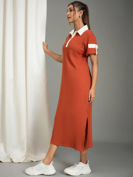 Women's Oversized Midi Dress