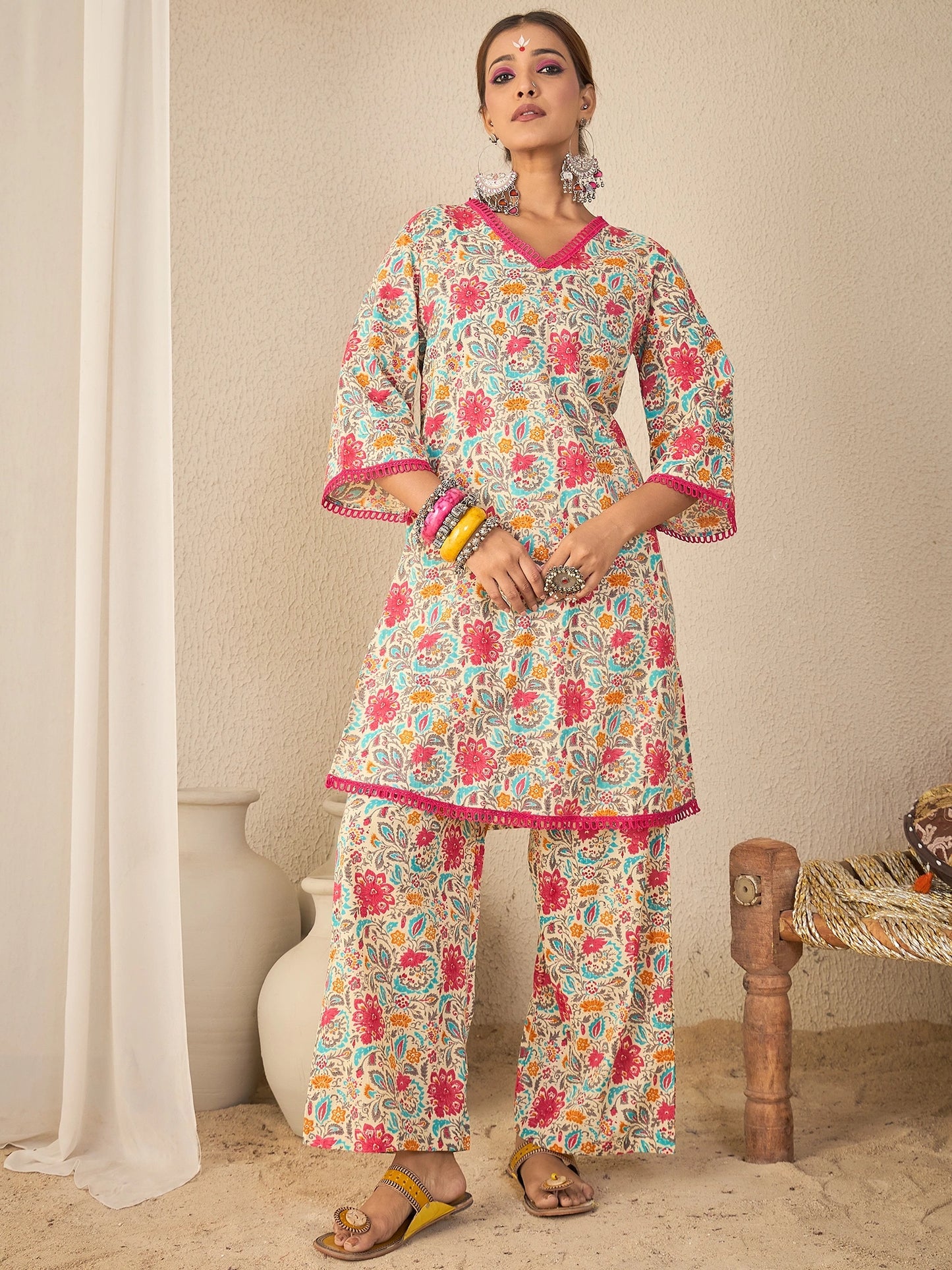 women-multicolor-floral-printed-cotton-co-ord-set