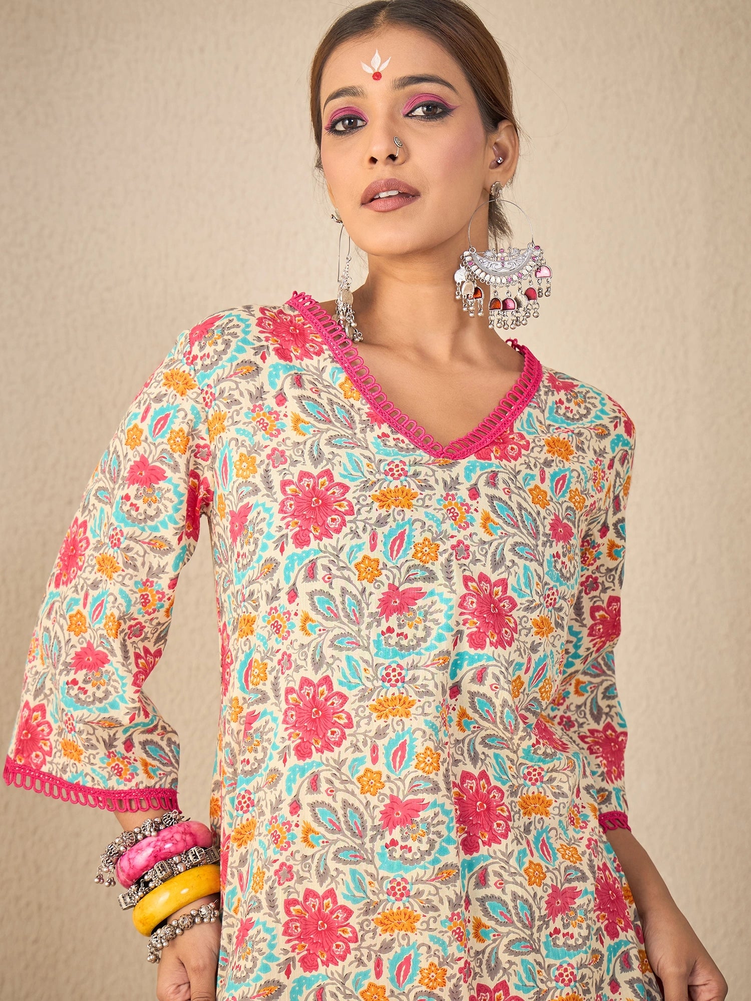 women-multicolor-floral-printed-cotton-co-ord-set