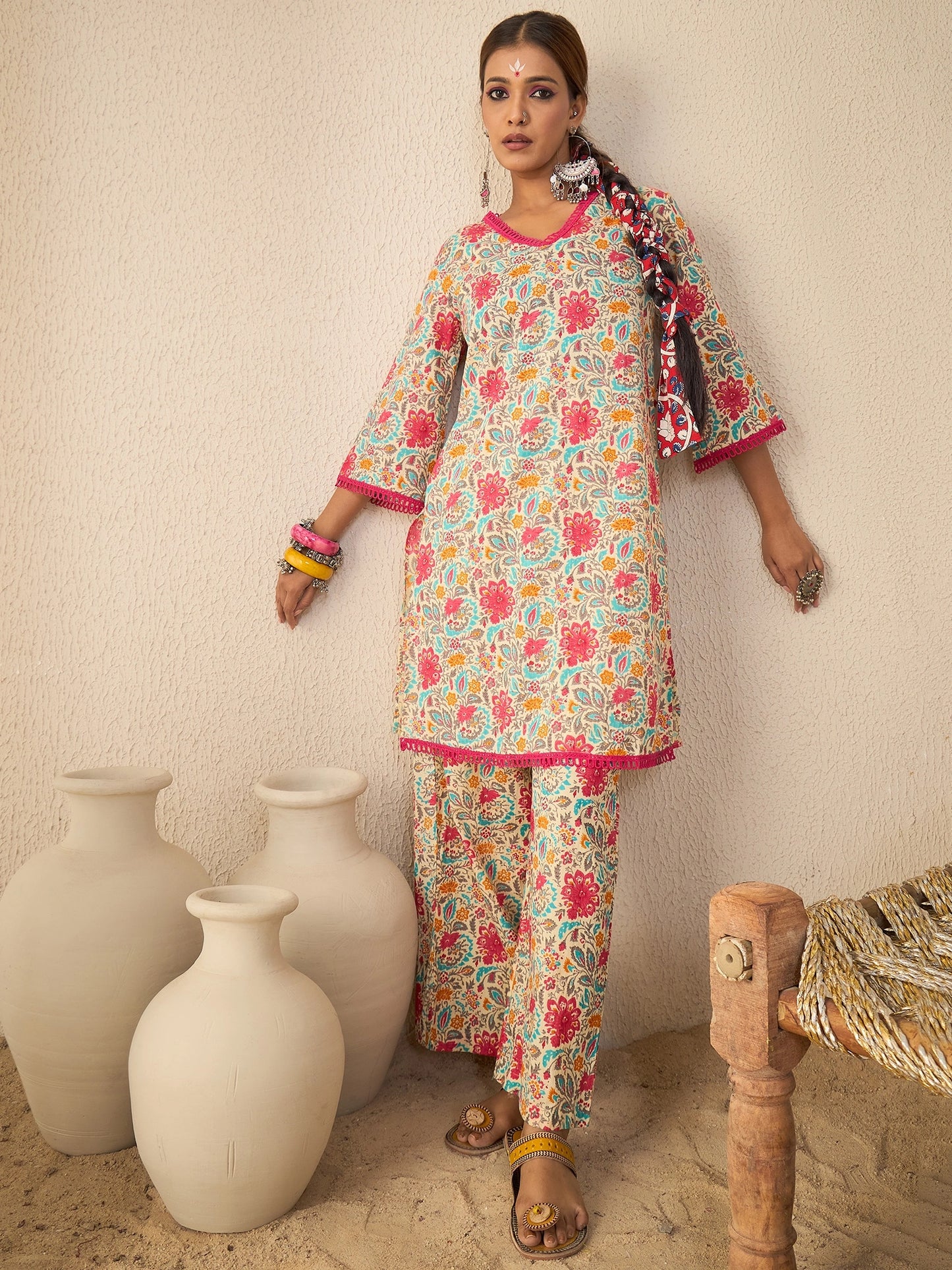 women-multicolor-floral-printed-cotton-co-ord-set