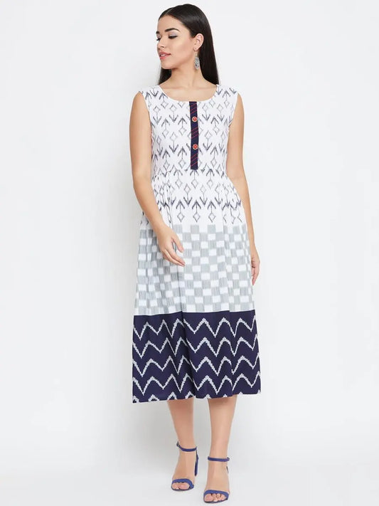 winered-white-a-line-rayon-printed-dress