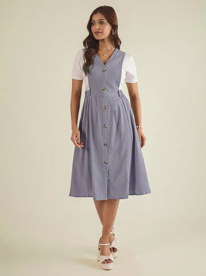 winered-women-lavender-solid-pinafore-dress-with-button