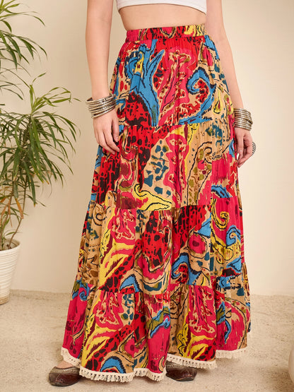 women-abstract-printed-longline-tiered-skirt