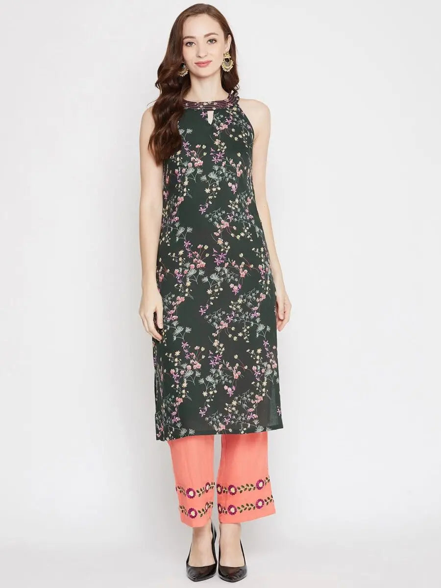 winered-green-straight-rayon-embroidered-kurta-and-palazzo-set