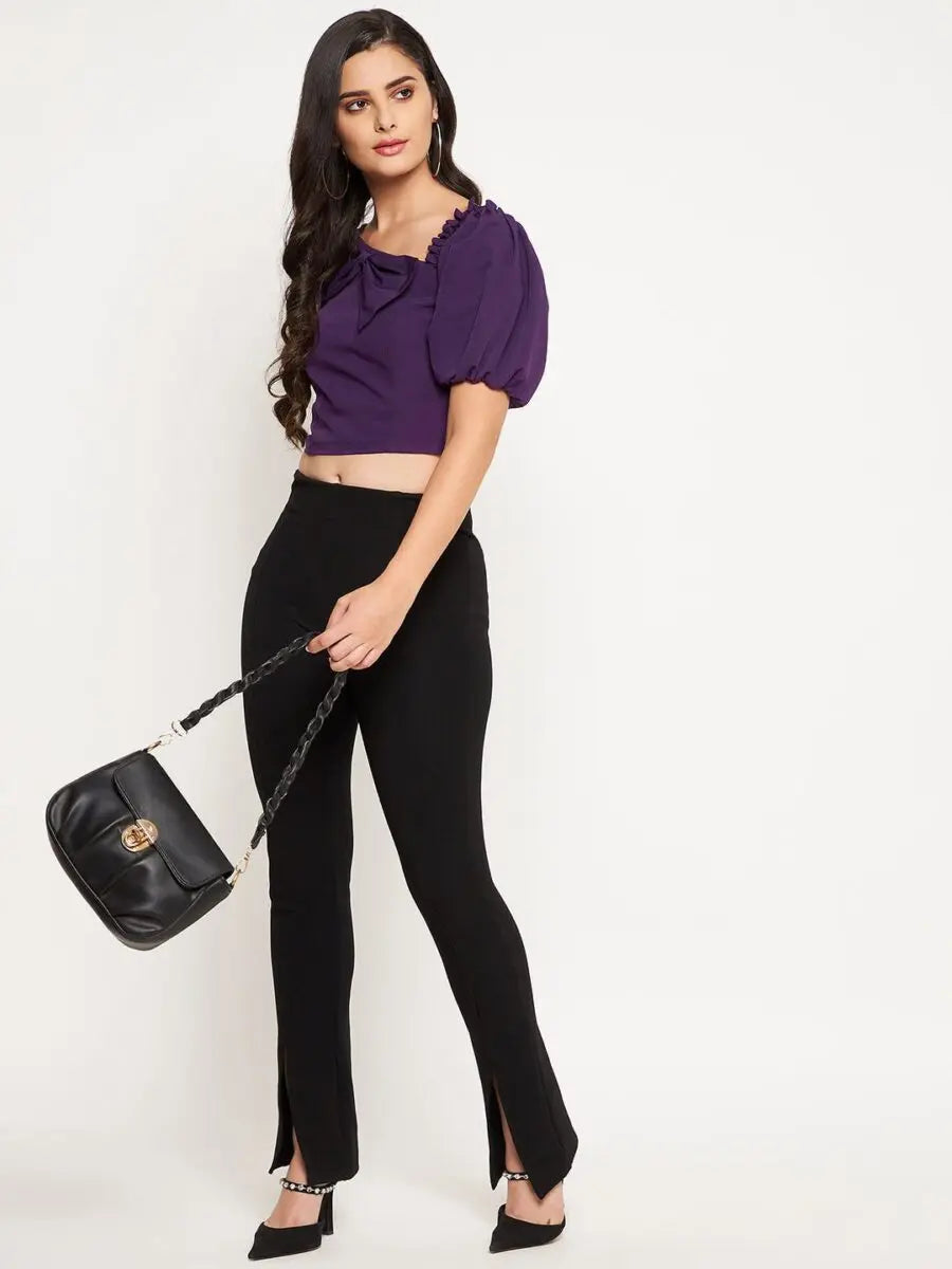 winered-purple-one-shoulder-crop-top