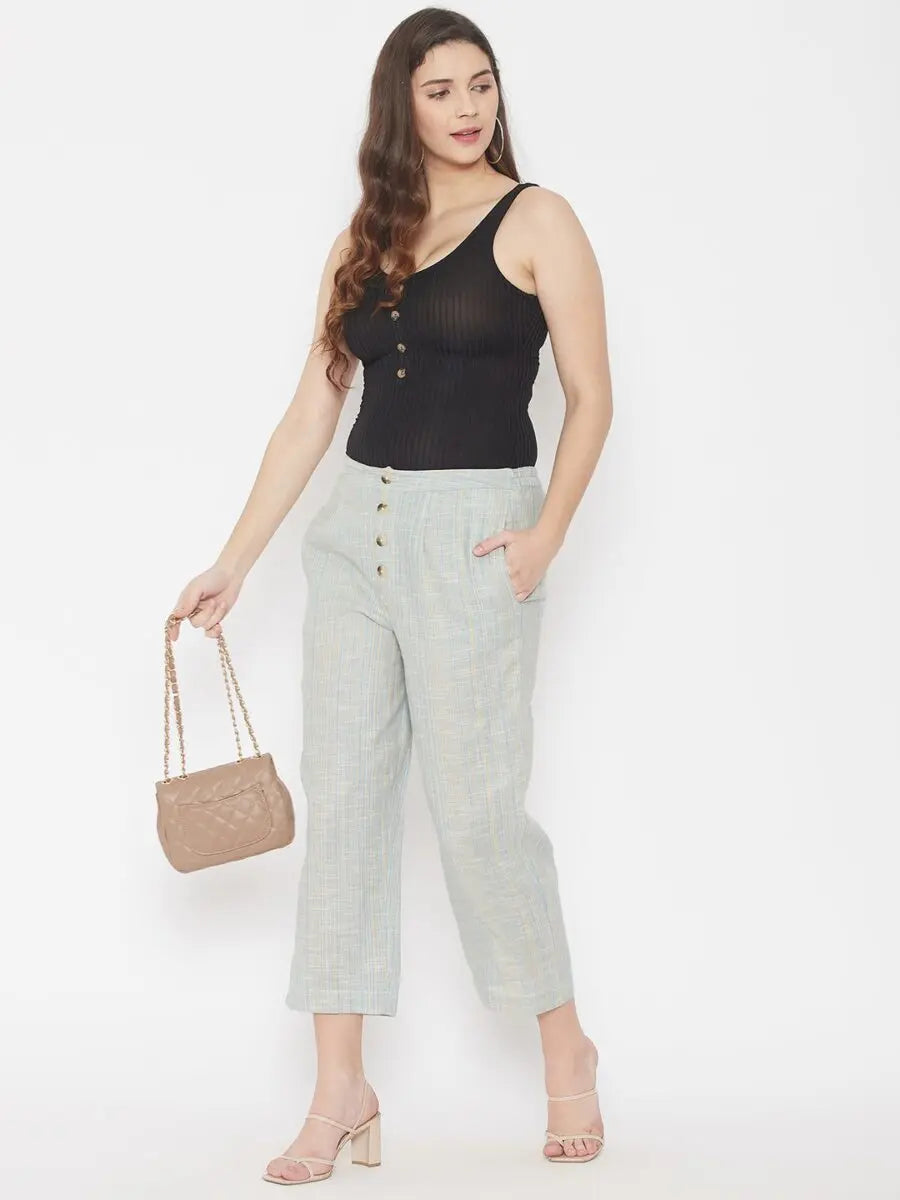 winered-blue-regular-fit-cotton-texetured-trouser