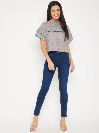 winered-grey-printed-cotton-boxy-top