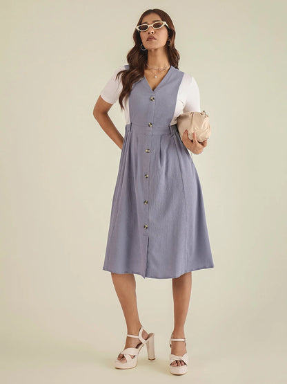 winered-women-lavender-solid-pinafore-dress-with-button