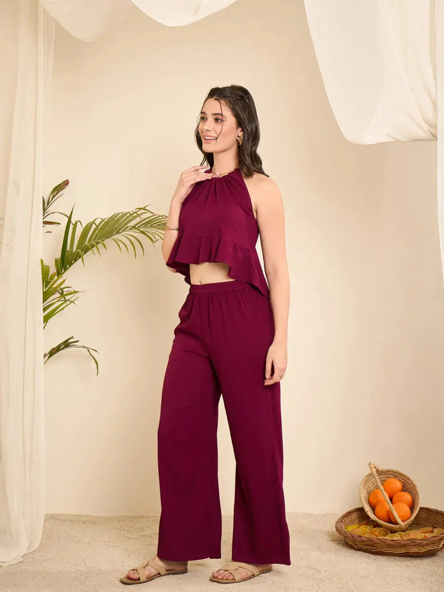 winered-women-purple-halter-neck-crop-top-and-pant-co-ord-set