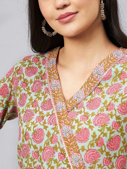 winered-woman-floral-angrakha-dress-with-border