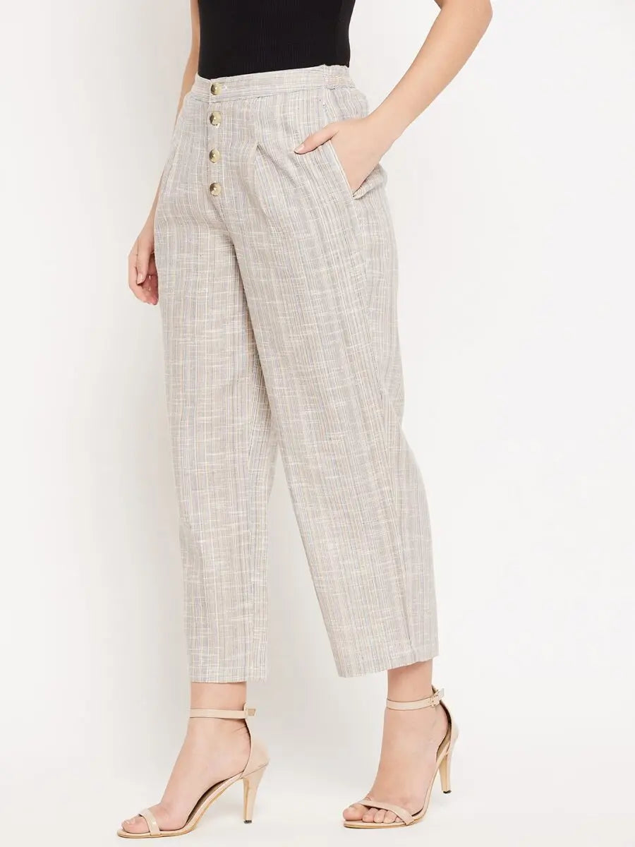 winered-women-multi-colour-striped-trouser