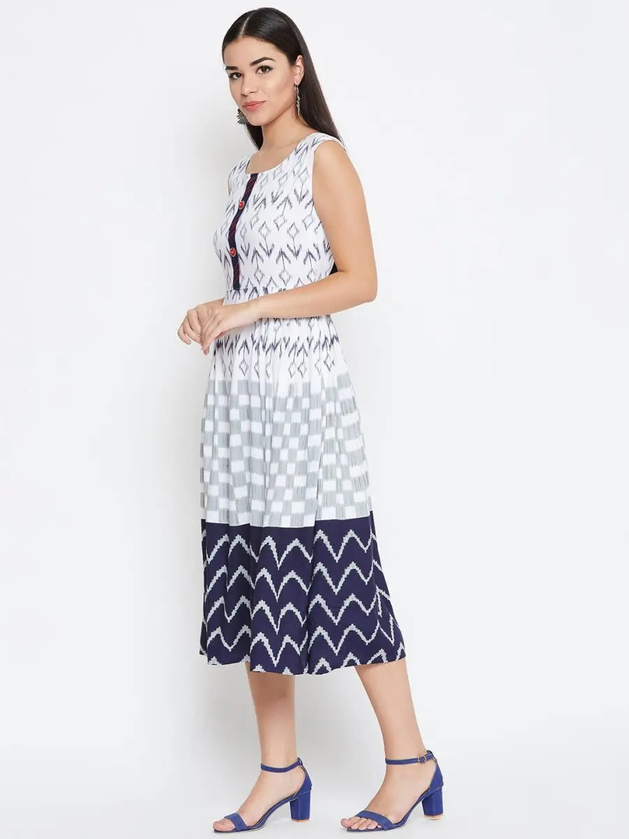 winered-white-a-line-rayon-printed-dress