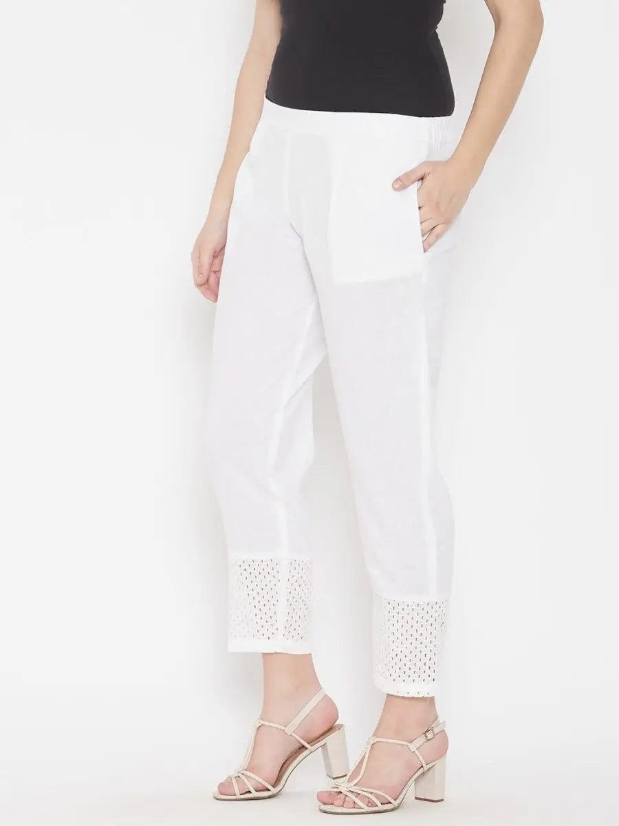winered-white-regular-fit-cotton-solid-trouser