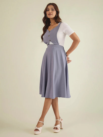 winered-women-lavender-pinafore-flared-dress