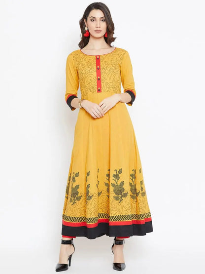 winered-yellow-anarkali-cotton-printed-kurta