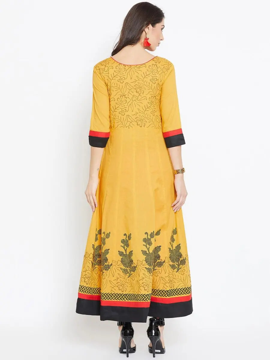 winered-yellow-anarkali-cotton-printed-kurta