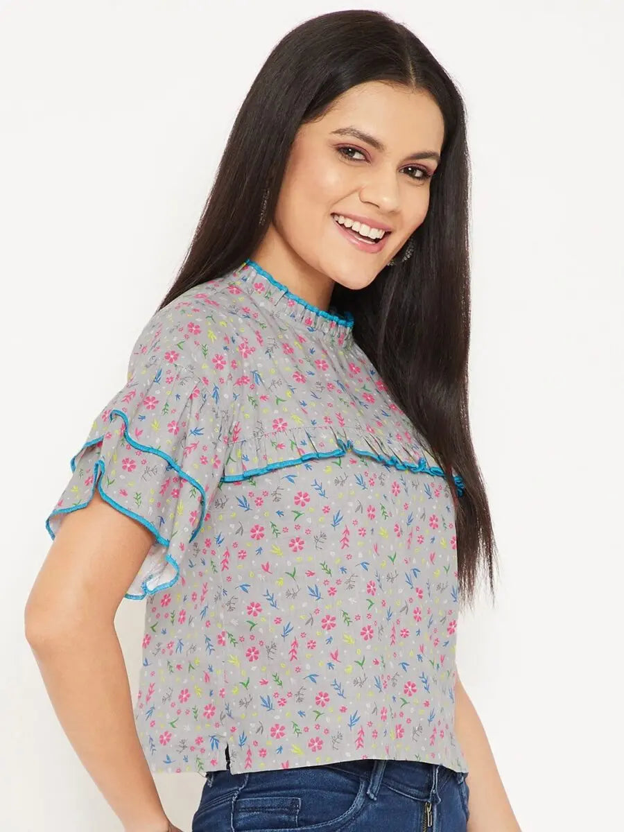 winered-grey-printed-cotton-boxy-top