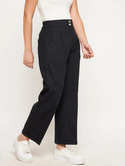 winered-black-trouser-with-buckle