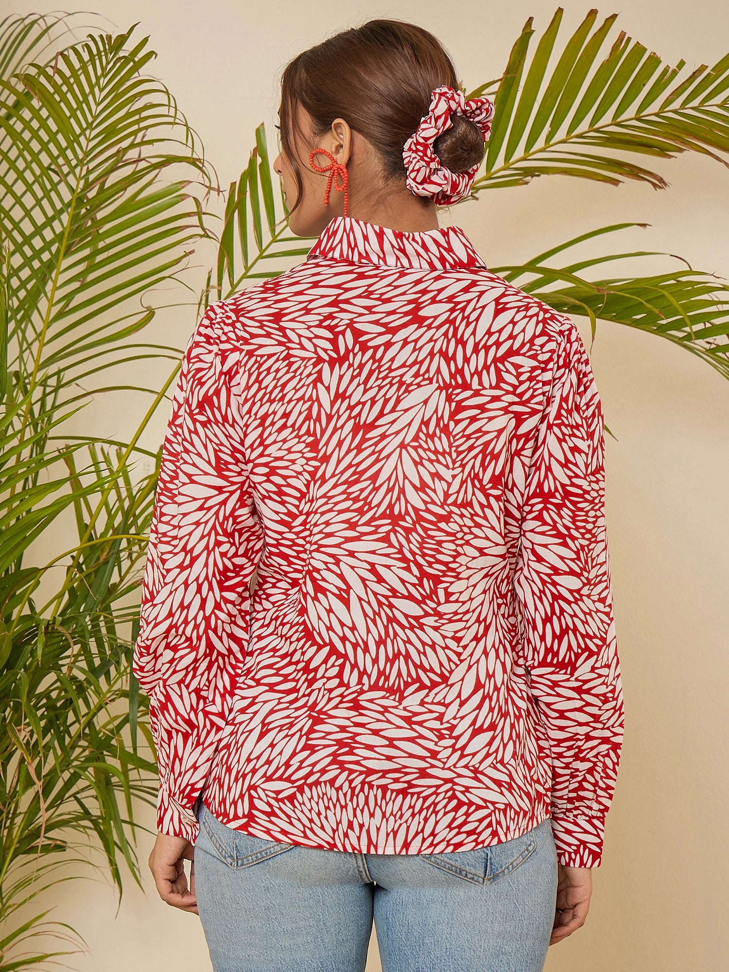 women-cotton-abstract-print-shirt