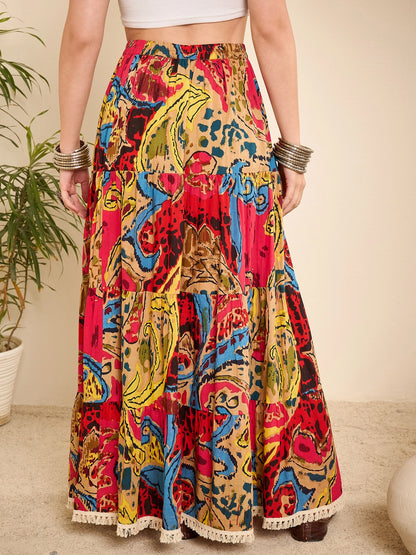 women-abstract-printed-longline-tiered-skirt