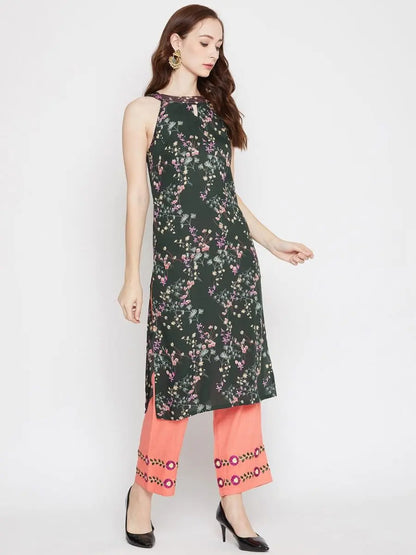 winered-green-straight-rayon-embroidered-kurta-and-palazzo-set