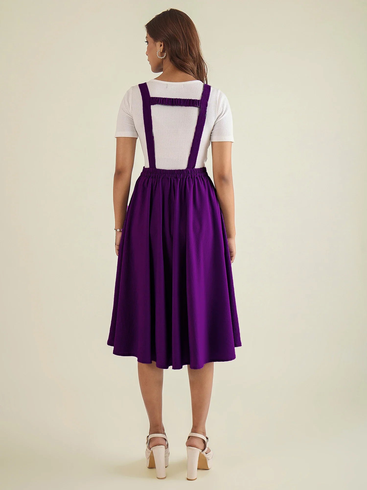 winered-women-purple-pinafore-flared-dress