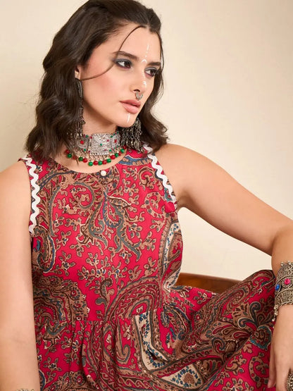 paisley-printed-flared-midi-dress