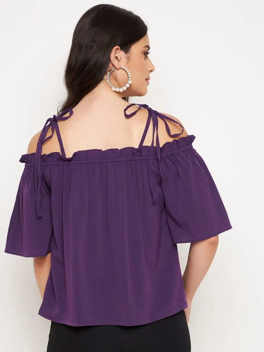 winered-purple-soild-off-shoulder-top