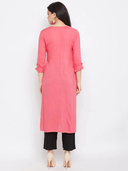 winered-pink-straight-rayon-embroidered-kurta-and-palazzo-set