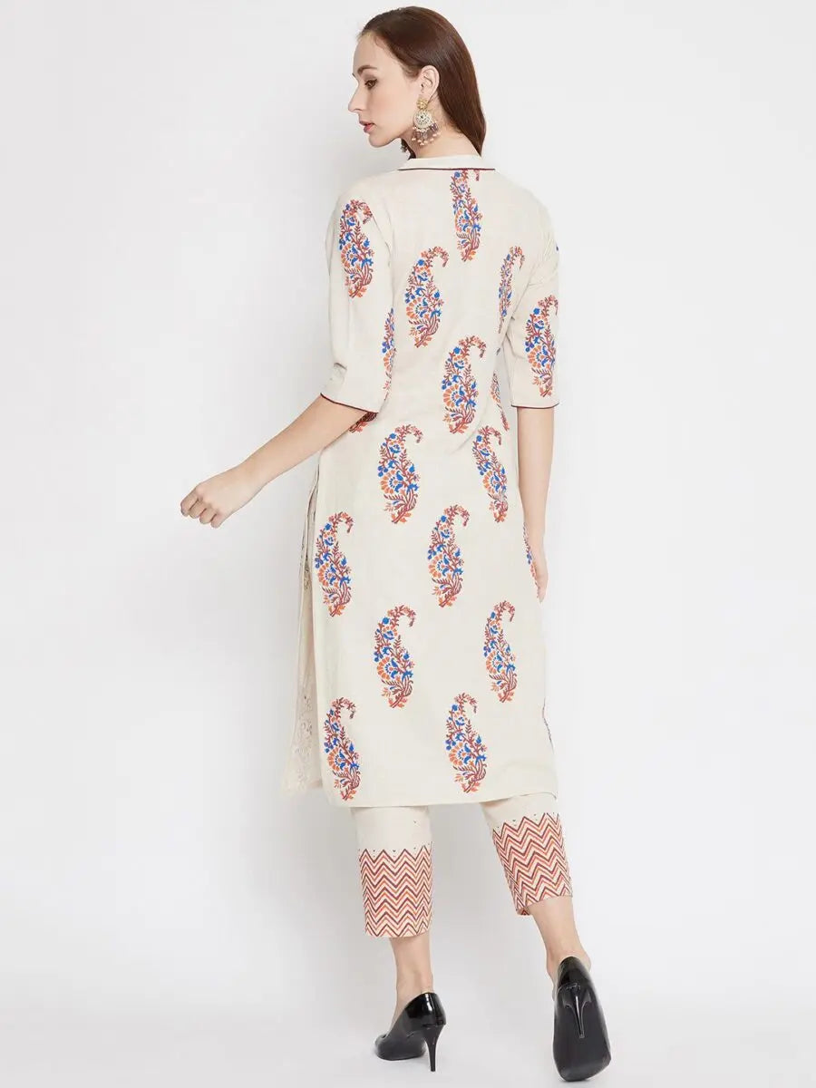 winered-off-white-straight-cotton-printed-kurta-and-pant-set