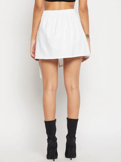winered-women-white-mini-wrap-skirt-with-adjuster