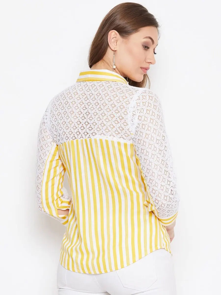winered-yellow-striped-rayon-shirt-style-top