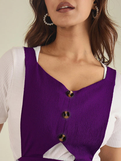 winered-women-purple-pinafore-flared-dress