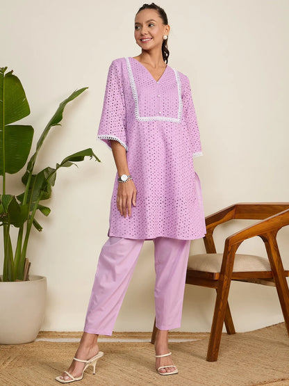 winered-woman-schiffli-with-lace-detailing-purple-kurta-set