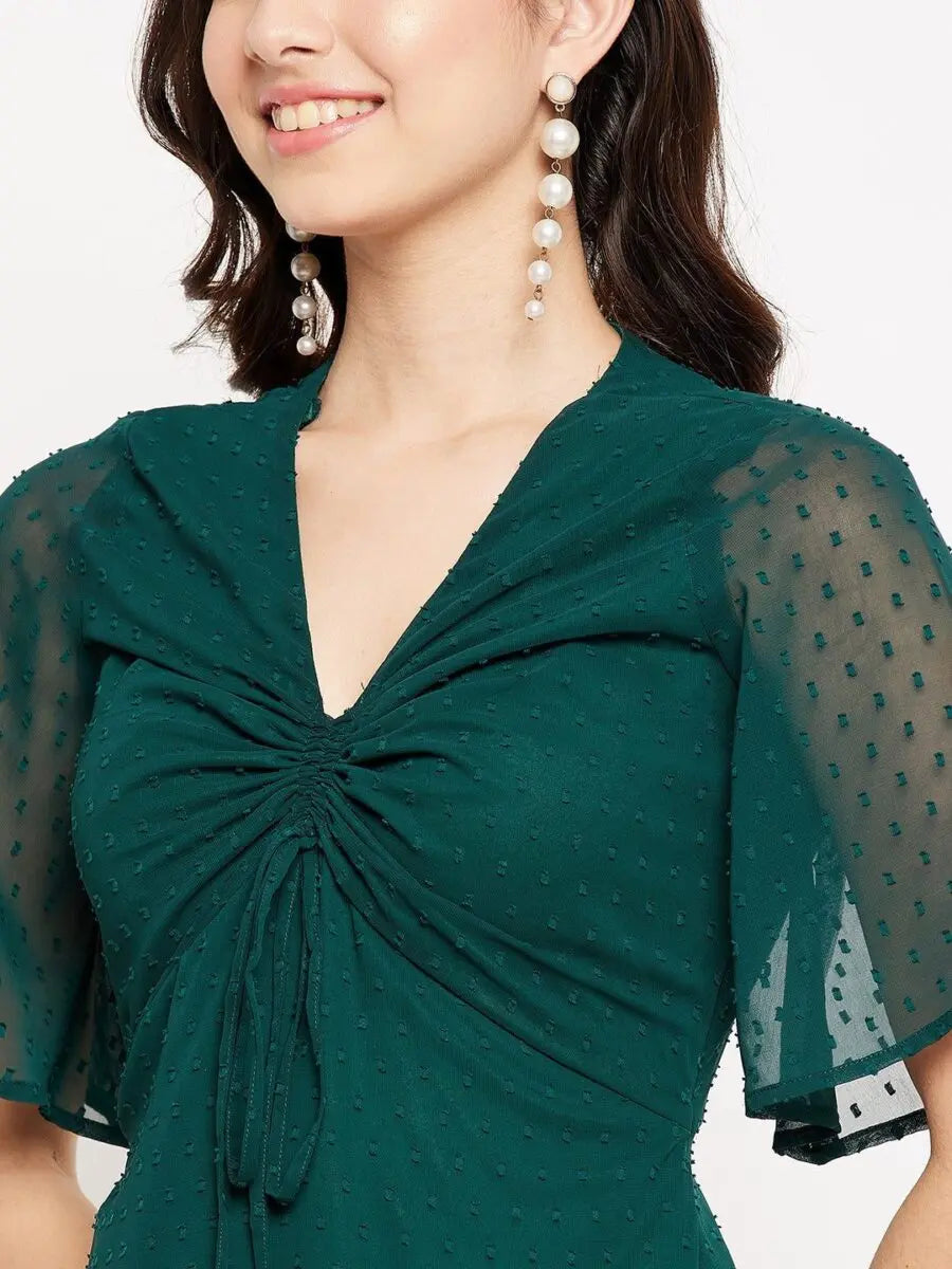 winered-winered-green-casual-wear-a-line-dress