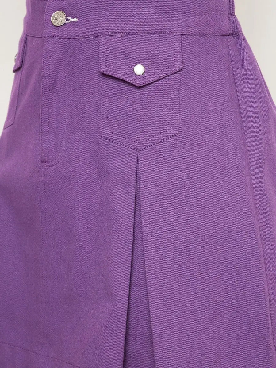 winered-purple-pleated-skirt