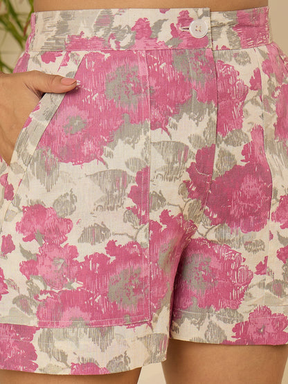 women-floral-print-waistcoat-with-shorts-co-ord-set-1