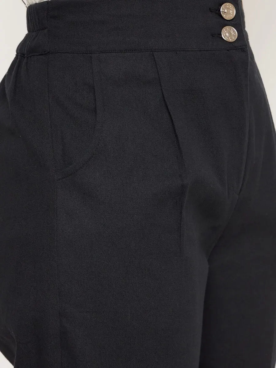 winered-black-trouser-with-buckle