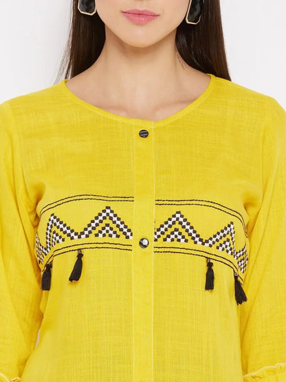 winered-yellow-straight-rayon-embroidered-kurta-and-palazzo-set