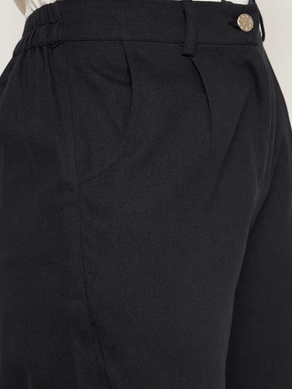 winered-black-dori-tie-up-trouser