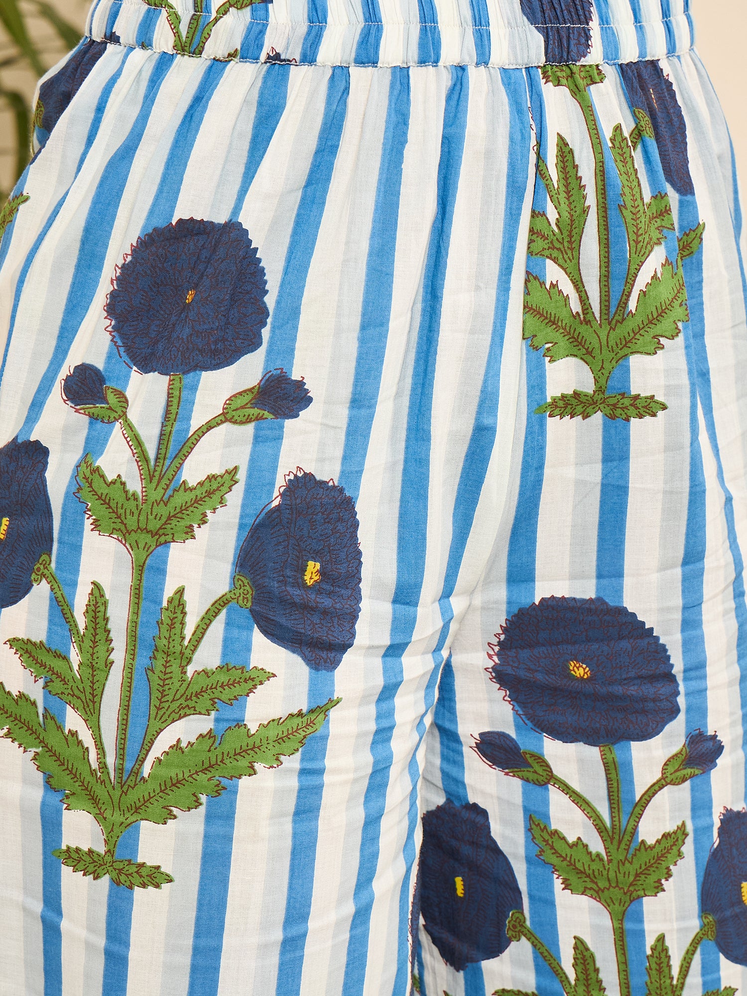 women-white-striped-floral-printed-cotton-co-ord-set